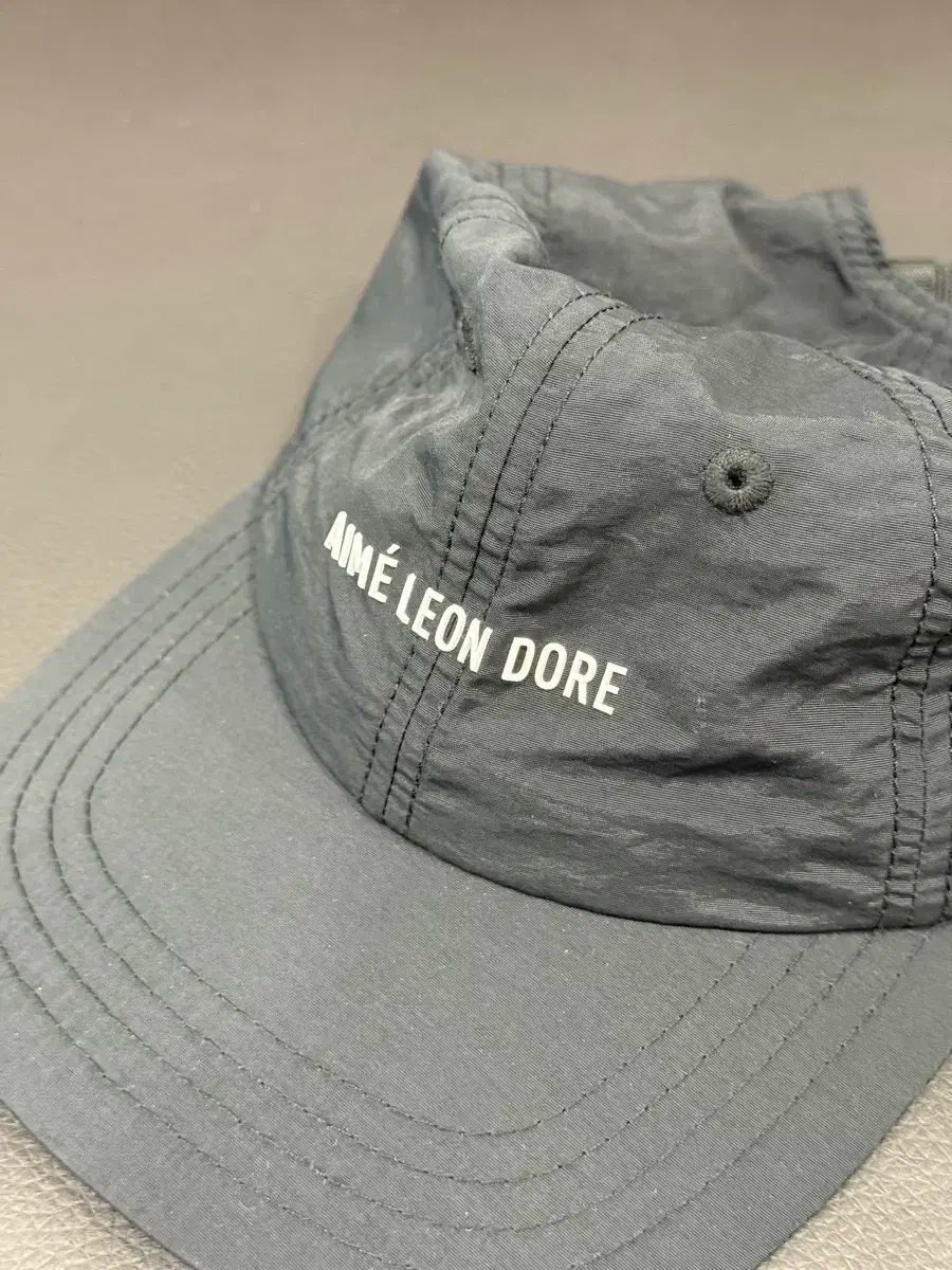 Aime Leon Dore エメレオンドレ ナイロンキャップ 古着 黒 AIME