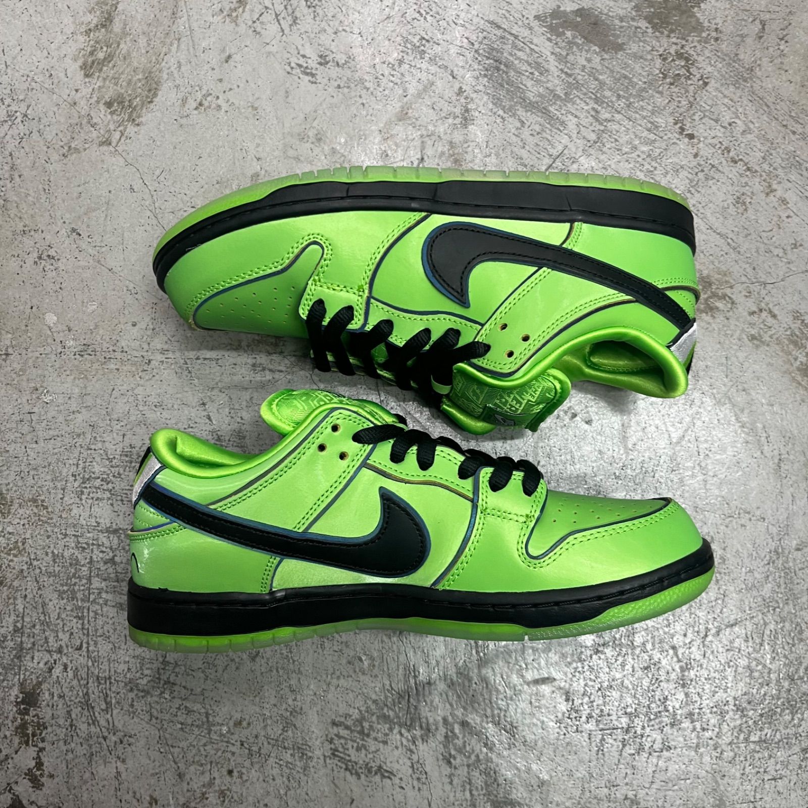 パワーパフガールズ ×ナイキ SB PS ダンク ロー プロ QS バターカップ FZ8832-300 The Powerpuff Girls Nike SB PS Dunk Low Pro QS