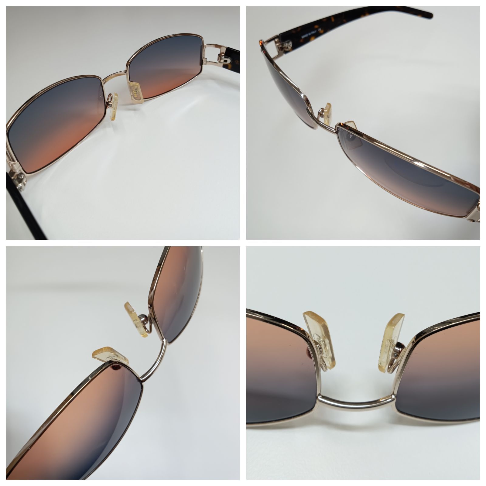 希少 ヴィンテージ】ロエベ ゴールド LOEWE Gold Sunglasses