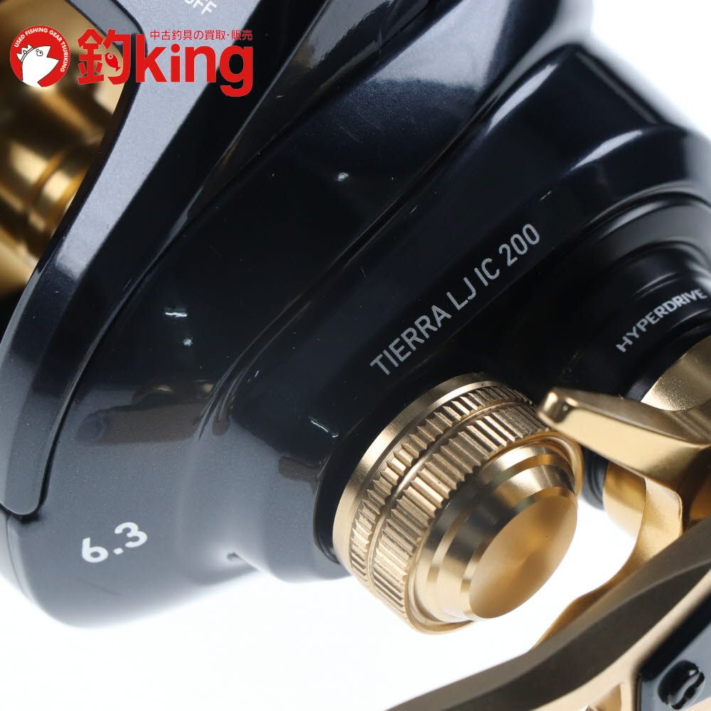  ダイワ 23 ティエラLJ IC 200 アルミラウンドノブ L 付 Y 020 M 太刀魚 タチウオ オフショア ベイトリール ロッド リール ルアー ベイトリール(ルアー用) リール