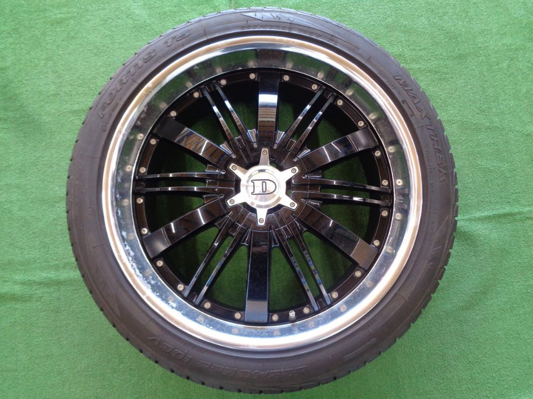 22インチ セット 265 40R22 ディモーダコンセプト アブソリュート 9.5J-22 5H114.3 45 チューナーサイズ 神奈川県