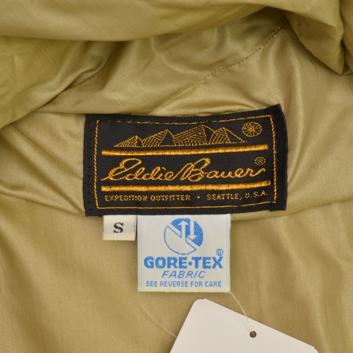 EDDIEBAUER】80s 黒タグ GORE-TEX ゴアテックスマウンテンパーカー