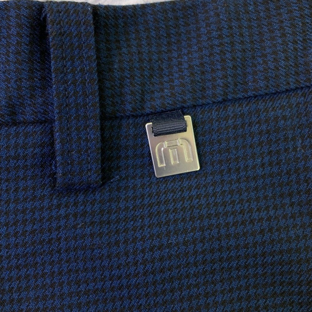 サイズ：32 TRAVIS MATHEW トラビスマシュー  ストレッチパンツ 千鳥柄 ネイビー系 [240101444601] ゴルフウェア メンズ ストスト サイズ：32 TRAVIS MATHEW トラビスマシュー ストレッチパンツ