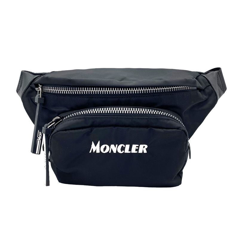 新品】MONCLER モンクレール Duranceベルトバッグ ロゴ総柄かしこまり ...