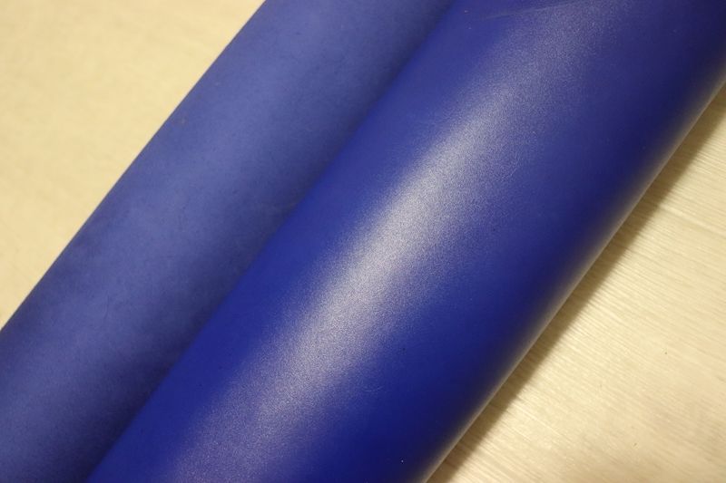 サファイア 150ds ヌメ革 バッファロー革 インド レザー スムース加工 はぎれ 一枚革 レザークラフト 革 皮 本革 diy 生地 材料