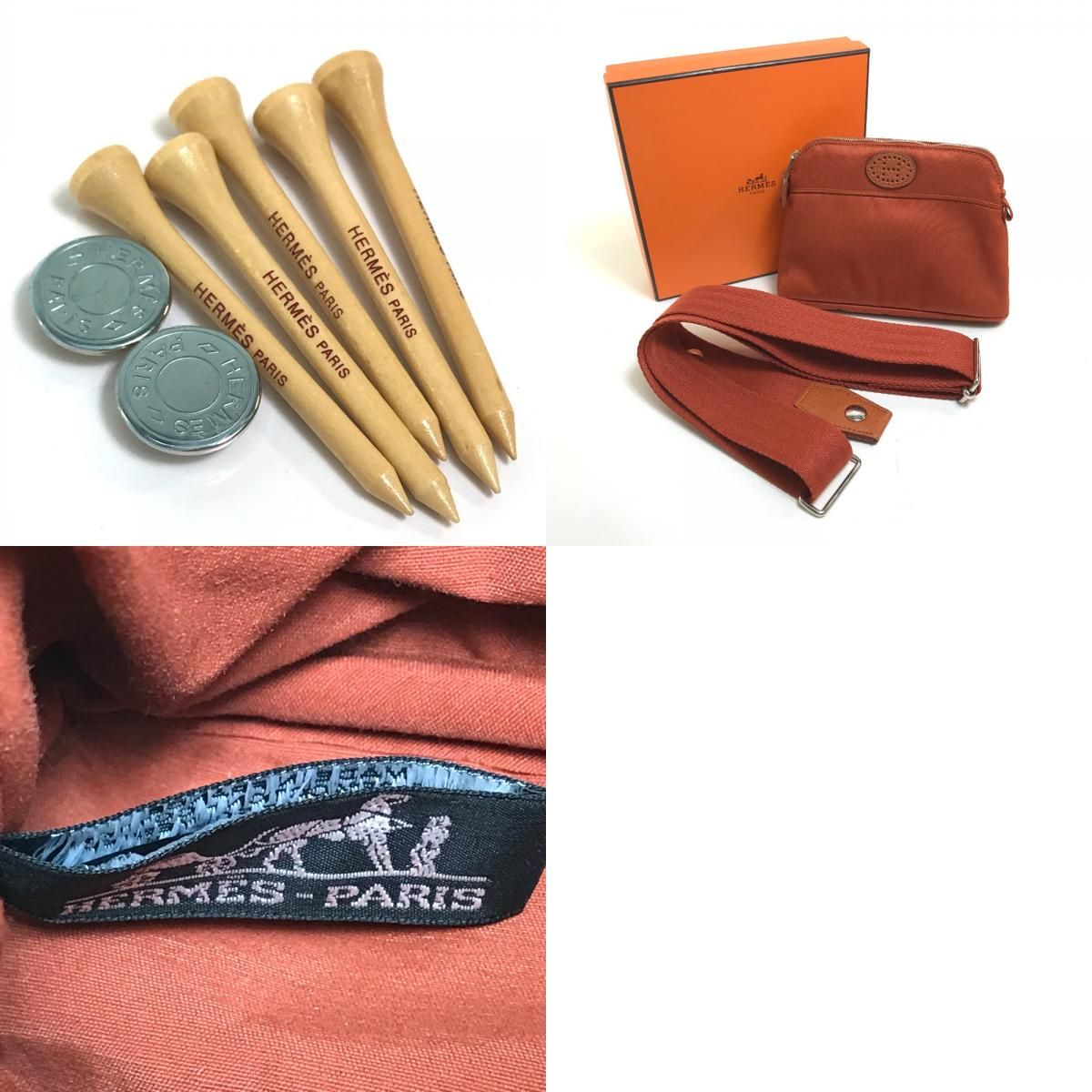 HERMES エルメス ウエストバッグ ボリード サンチュール ゴルフ