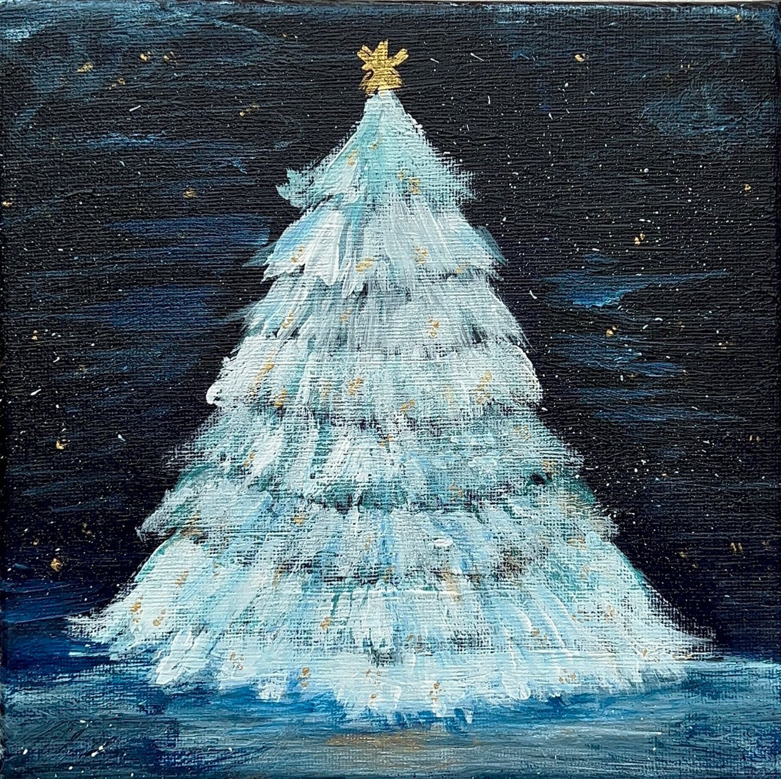 クリスマスツリー フランフラン クリスマス クリスマスツリー 絵画 