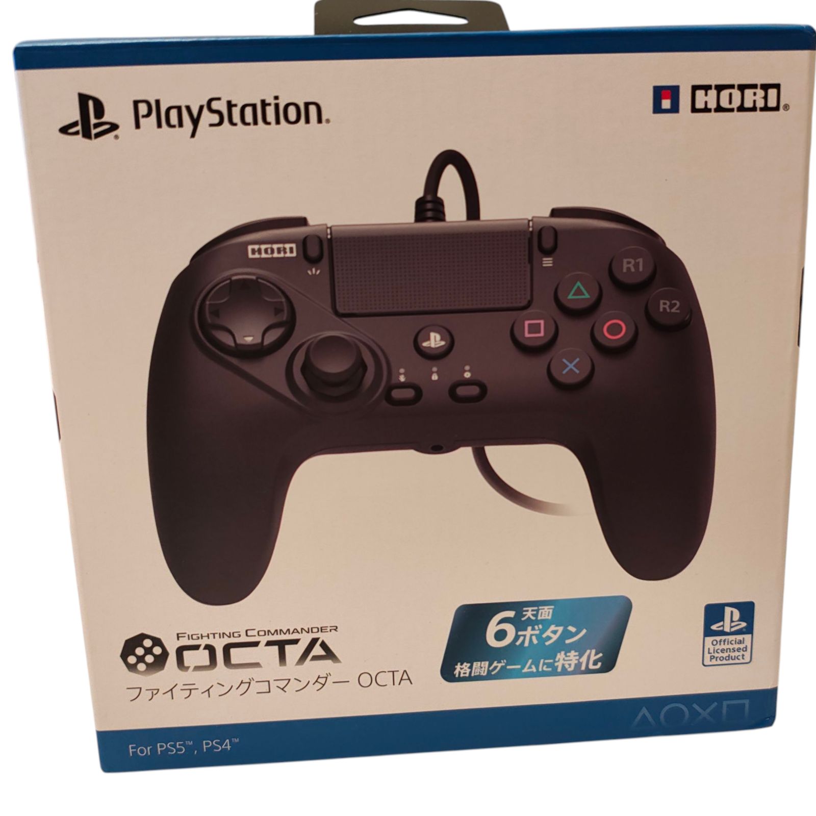 HORI ファイティングコマンダー octa ps4 ps5 美品 HORI