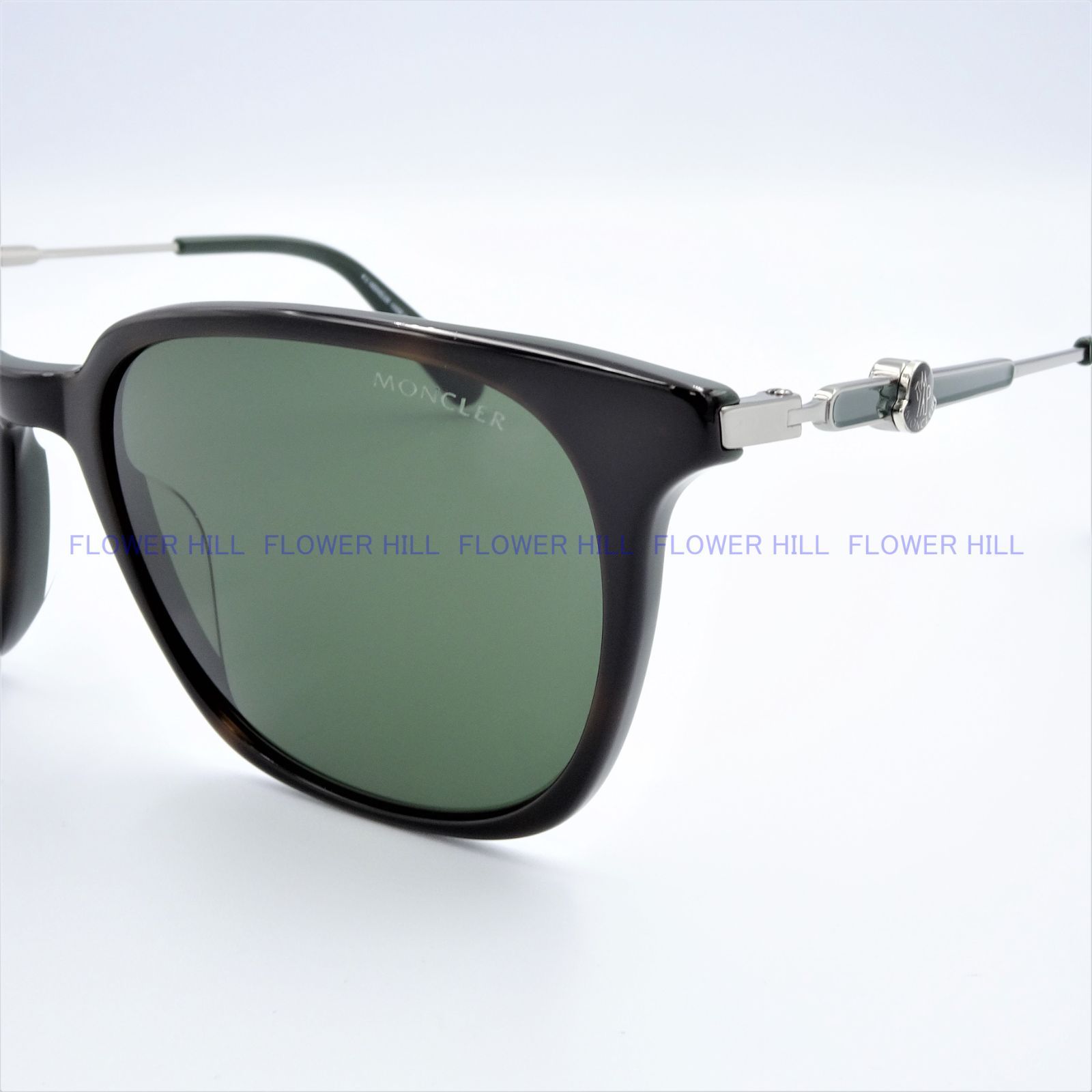 MONCLER モンクレール ML0225 52R 偏光サングラス ダークハバナ  