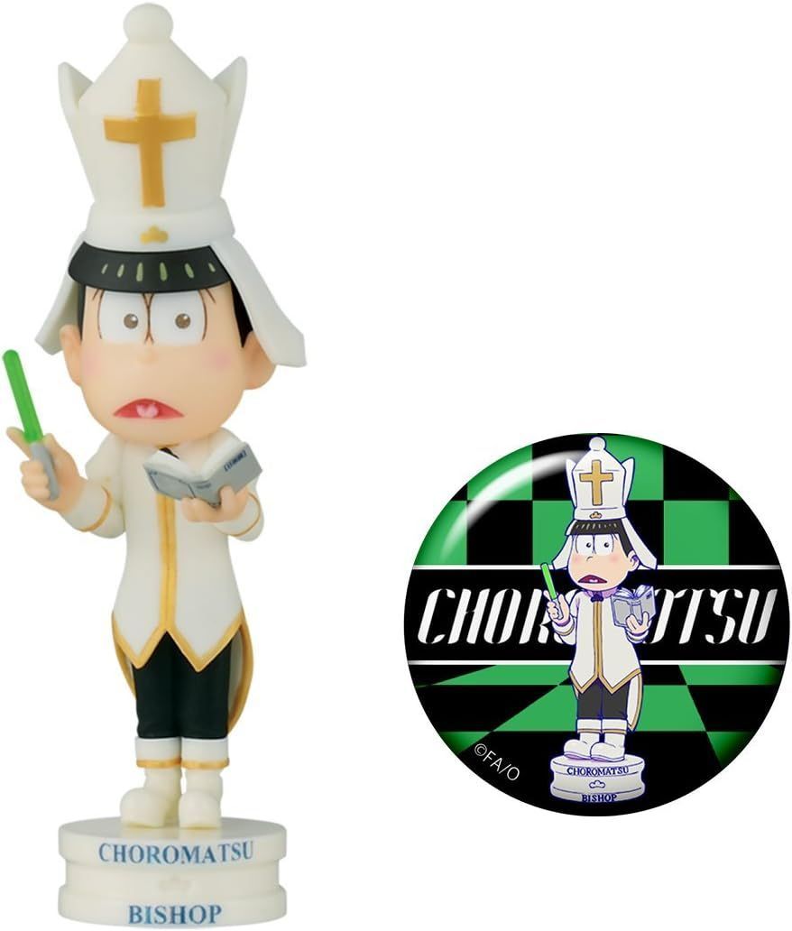 おそ松さん ワールドコレクタブルフィギュア チェス松 白ver. 6点