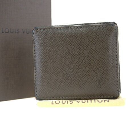 【中古】 ルイヴィトン LOUIS VUITTON ポルトモネ ボワット コインケース 小銭入れ 財布 タイガ グリズリ ブラウン M30388 08BK184