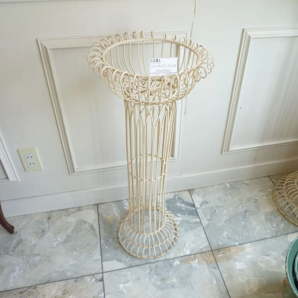 プラントホルダー大小set 一部サビあり