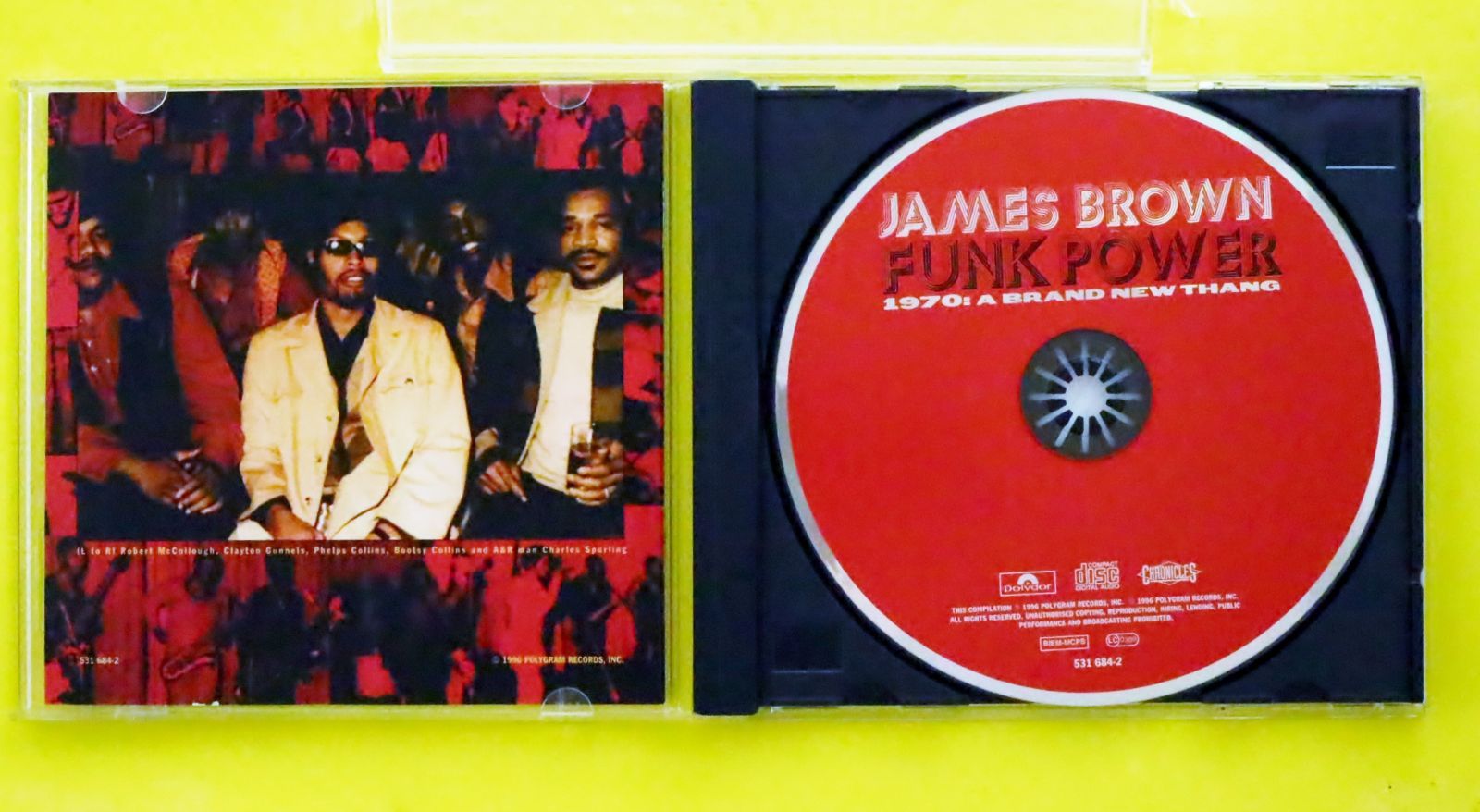 輸入盤CD☆ジェームス・ブラウン/James Brown□ Funk Power 1970