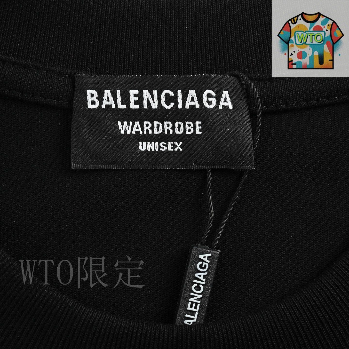⭐︎バレンシアガ⭐︎Tシャツ⭐︎BALENCIAGA⭐︎6A 今日WTO】Balenciaga バレンシアガ 手描き文字 T シャツ-ZX65