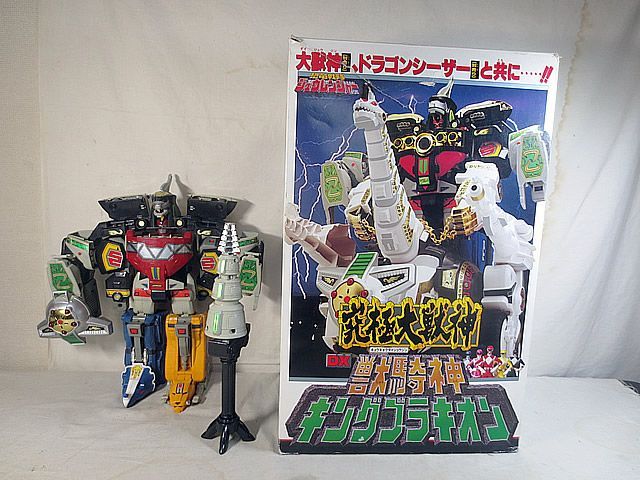 BANDAI - 美品　バンダイ 恐竜戦隊ジュウレンジャー　大獣神　ドラゴンシーザー　獣帝大獣神 キングブラキオン　究極大獣神　セット 恐竜戦隊ジュウレンジャー】スーパーミニプラ『大獣神