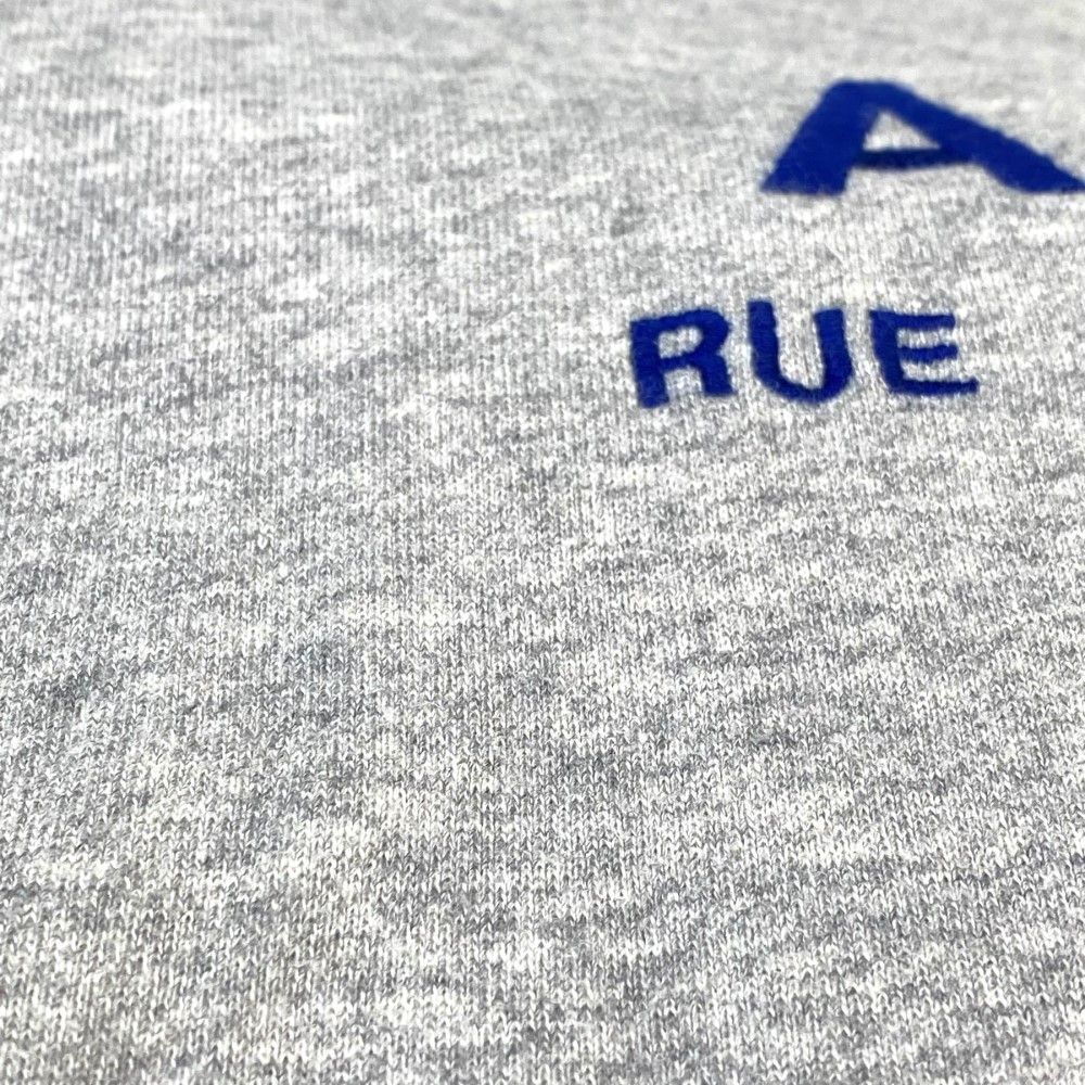A.P.C. ロゴ刺繍デザイン スウェットトレーナー Uサイズ グレー