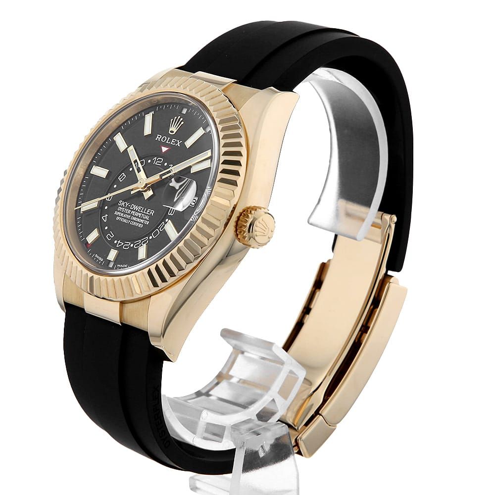 しろん 326238 ホワイト ROLEX（ロレックス）スカイドゥエラー 中古