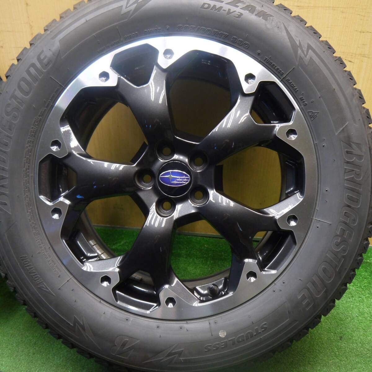 ブリヂストン DM-V3 225/60R17 スバル純正ホイール付 【公式通販】