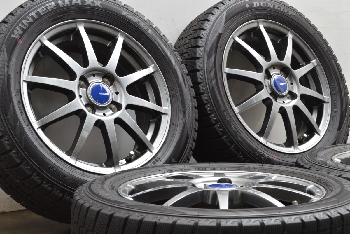①【バリ溝 国産 】185/60R15 ダンロップ ウィンターマックス WM02 ①【バリ溝 国産 】185/65R15 ダンロップ ウィンターマックス