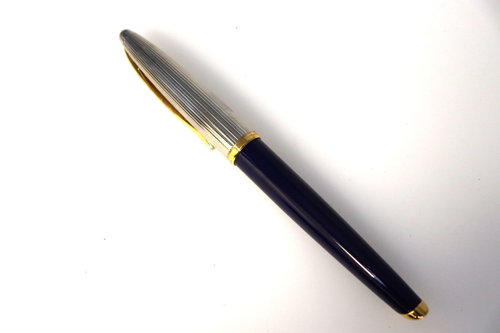 【訳あり・美品】WATERMAN（ウォーターマン） 万年筆 18K 専用レザーケース付き 訳あり・美品】WATERMAN（ウォーターマン） 万年筆 18K 専用レザー