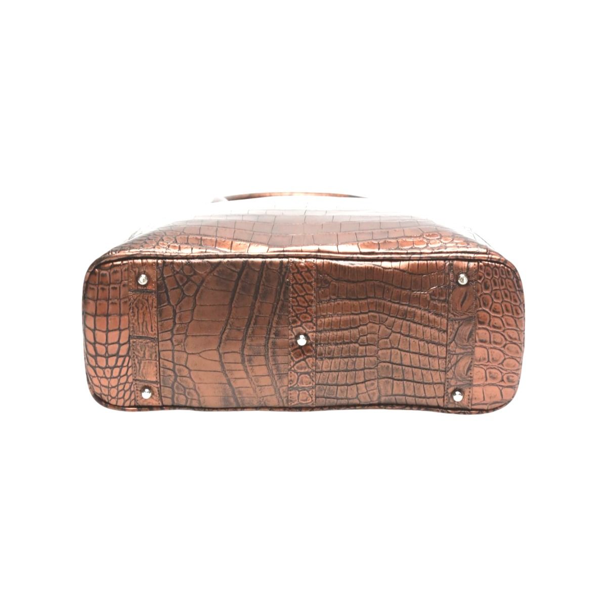 クロコダイル 3994 メタリック ブガッティ 2WAYバッグ