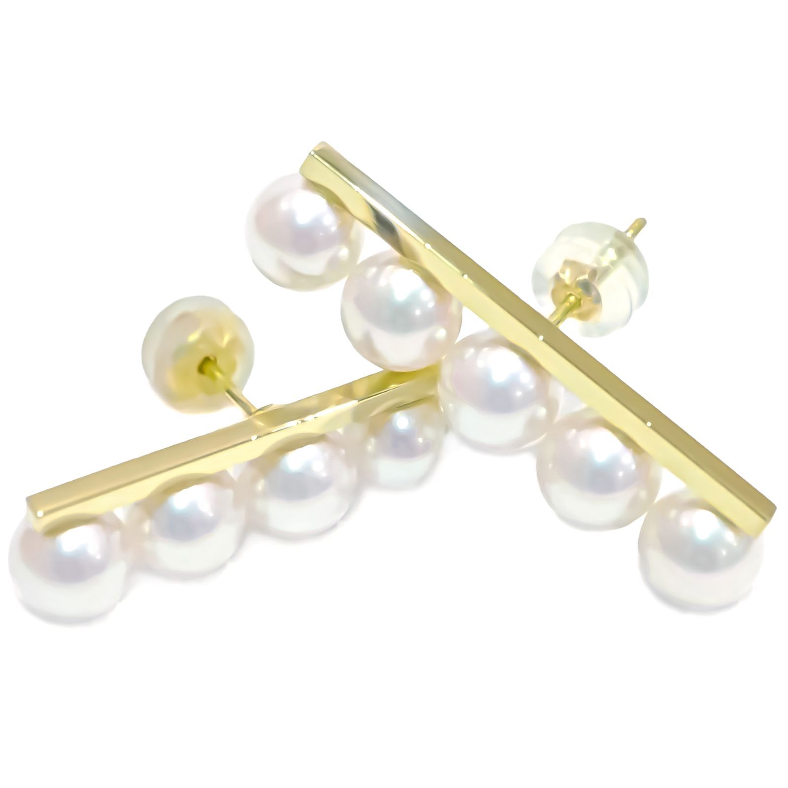 未使用品　タサキ TASAKI バランスプラス　ピアス　k18WG 楽天市場】タサキ バランス プラス パール 真珠 ピアス K18ピンク