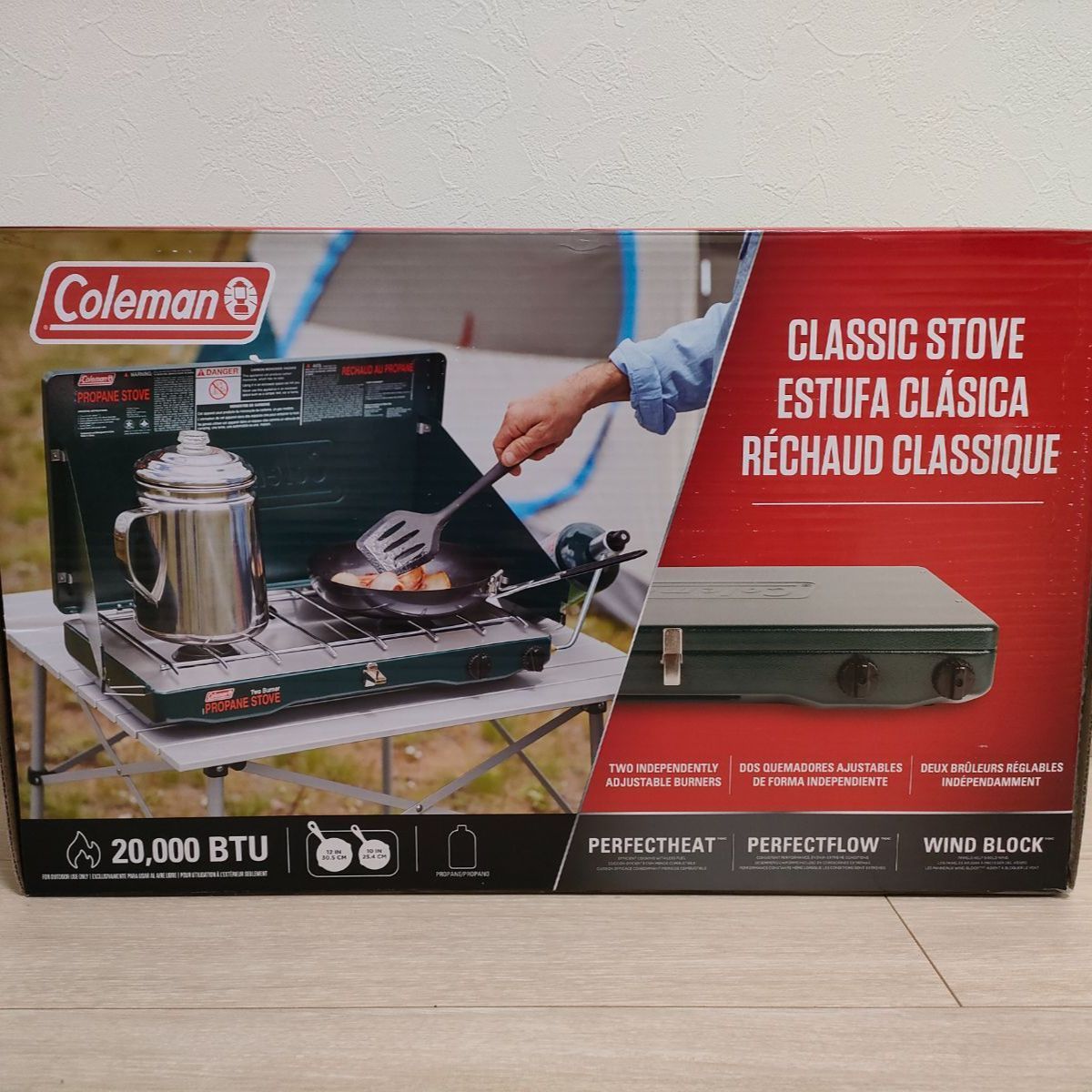 コールマン日本未発売ガスコンロ