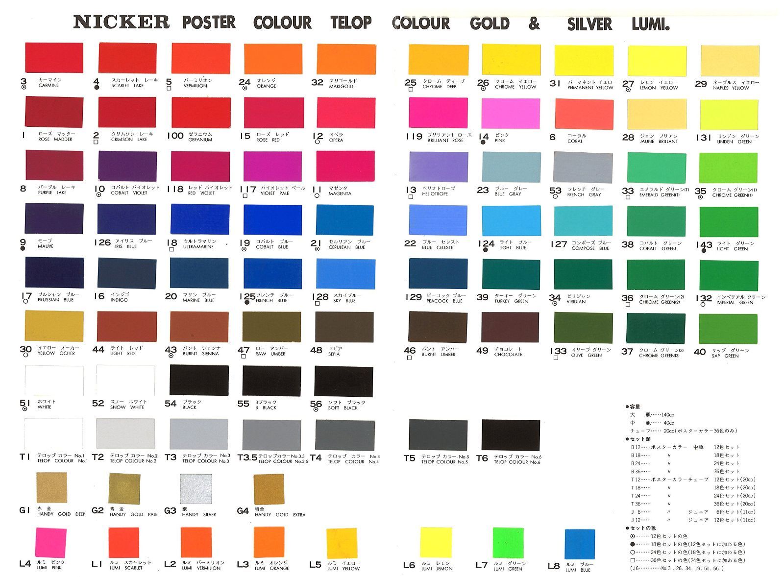 ポスターカラー 水彩絵具 24色セット ニッカー | ニッカー絵具 ニッカー絵具(Nicker colour) 20ml(6号 Nicker 12色 20ml 20ml(6号) ニッカー絵具ニッカー デザイナースカラー ポスターカラーの通販
