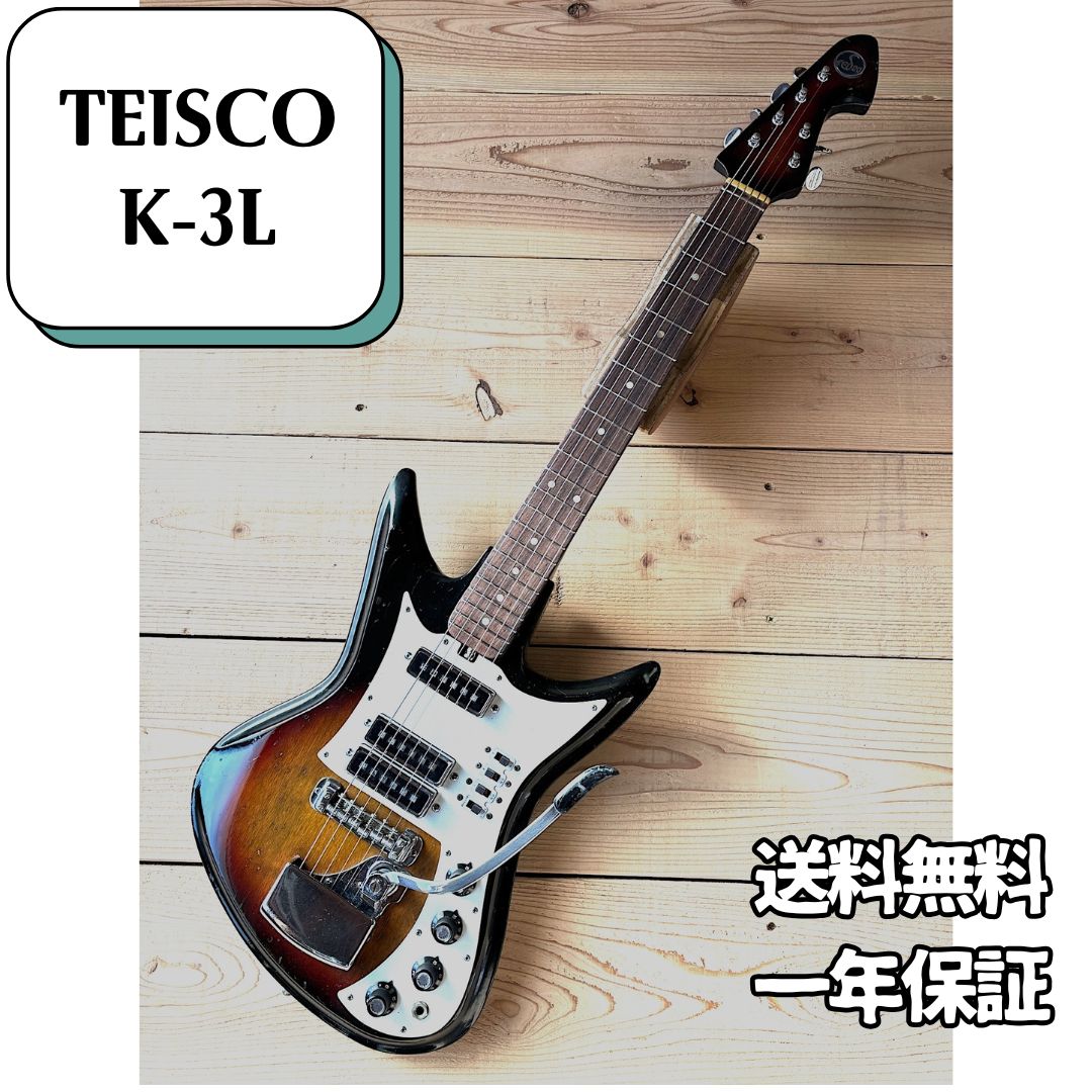 TEISCOセミホロウボディ 3ピックアップ 日本製 TEISCO PE-7(EP-7