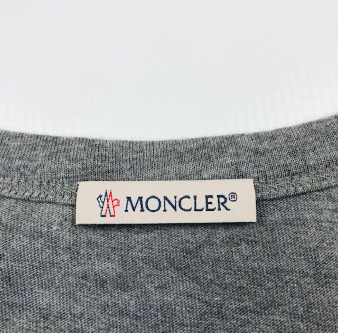 美品☆MONCLER・モンクレール MAGLIA T-SHIRT メンズ ビックアイコン 