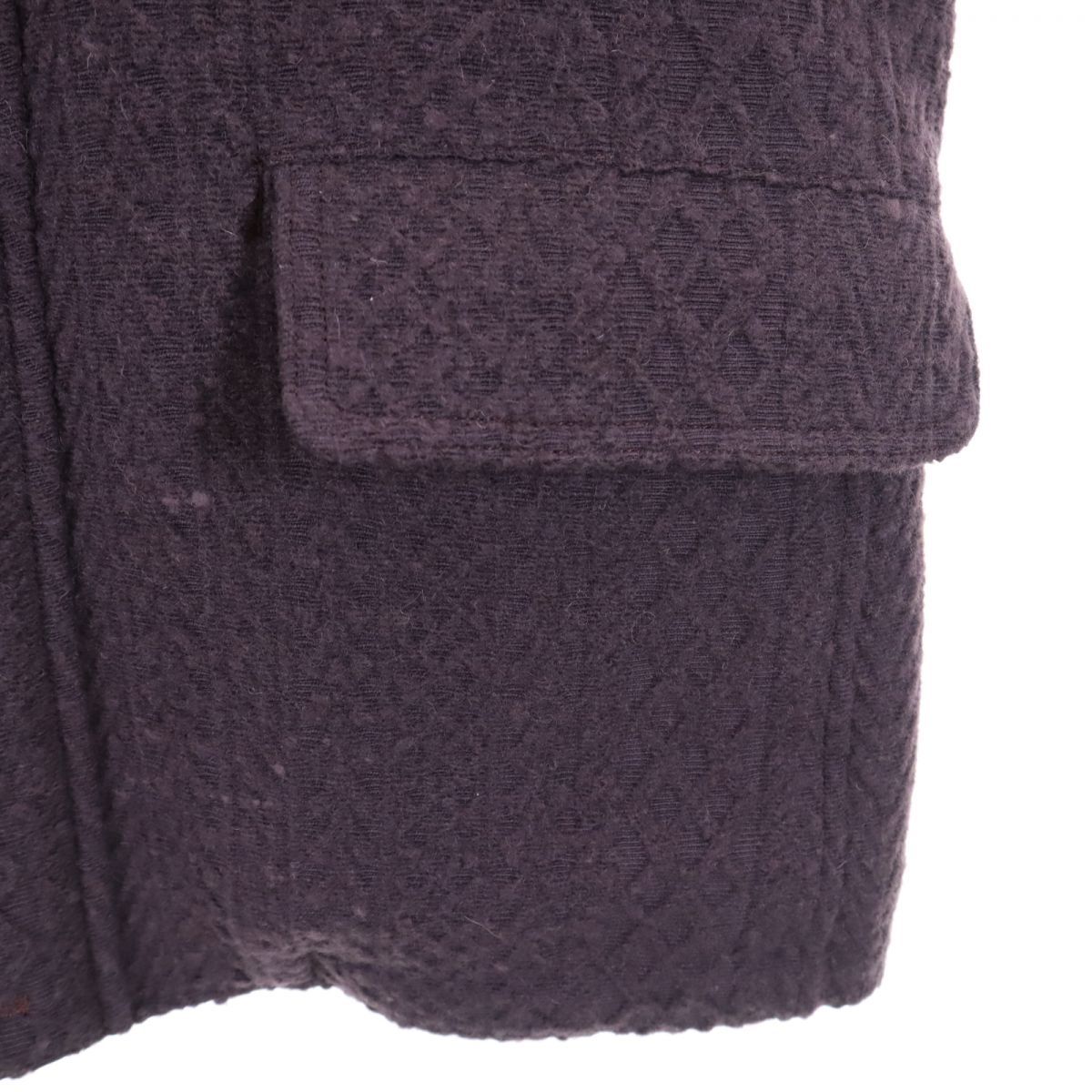 シャリーフ 日本製 ウール ダッフルコート 2 パープル系 SHAREEF 日本製 メンズ シャリーフ 日本製 ウール ダッフルコート 2 パープル系 SHAREEF 日本