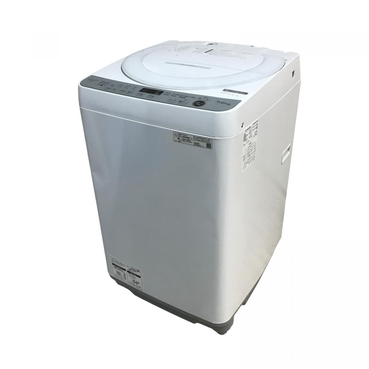 洗濯機 7.0kg SHARP シャープ 2025年製 ホワイト系 ES-GE7F-W GCK866752埼