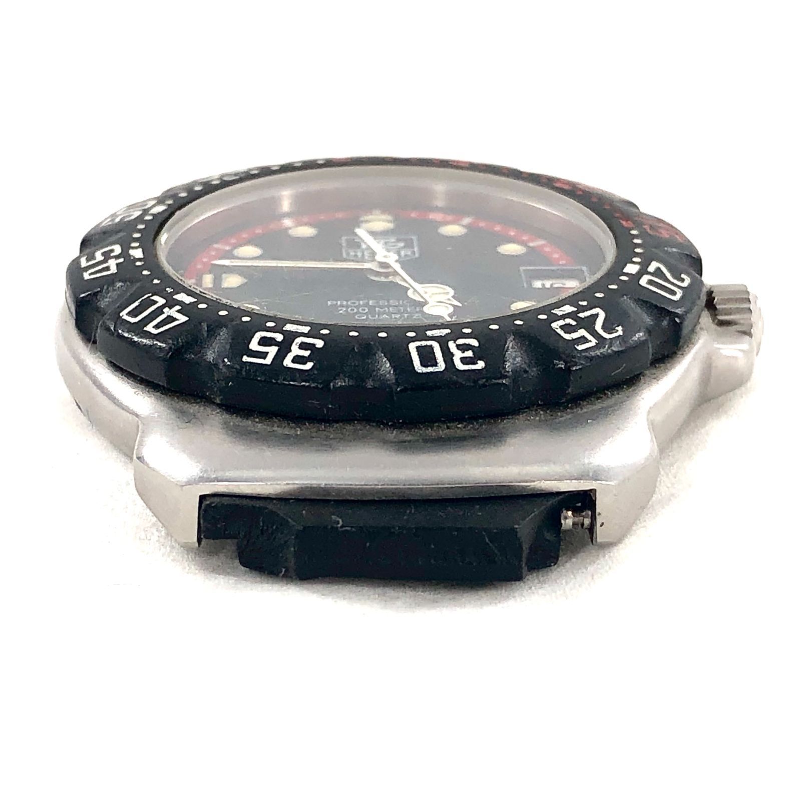 TAGHeuer タグホイヤー WA1214 QZ ブラック文字盤 デイト メンズ