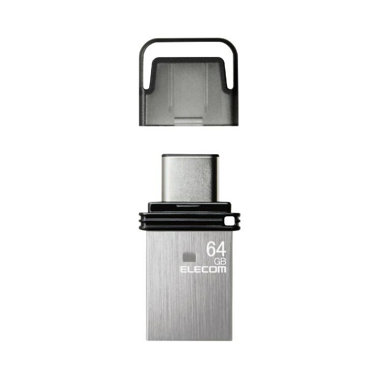 激安大特価，定番人気 キャップ式USB Type-C(TM)メモリ(シルバー) ELECOM エレコム MF-CAU32064GSV 【５営業日以内発送】 【佐川急便にて発送】 その他