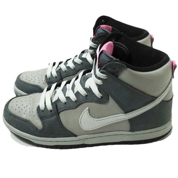 NIKE SB ナイキエスビー 22SS Dunk High Pro Medium Grey ダンク ハイ プロ ミディアムグレー  DJ9800-001 US8(26cm) Grey/White/Pink スニーカー シューズ g11395 - メルカリ