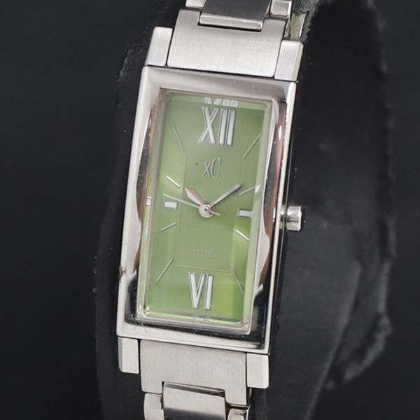 シチズン クロスシー レディース 5431-T003982 良品 CITIZEN シチズン クロスシー フェミニンライン クオーツ腕時計 5431-T003982 XCH38-8443