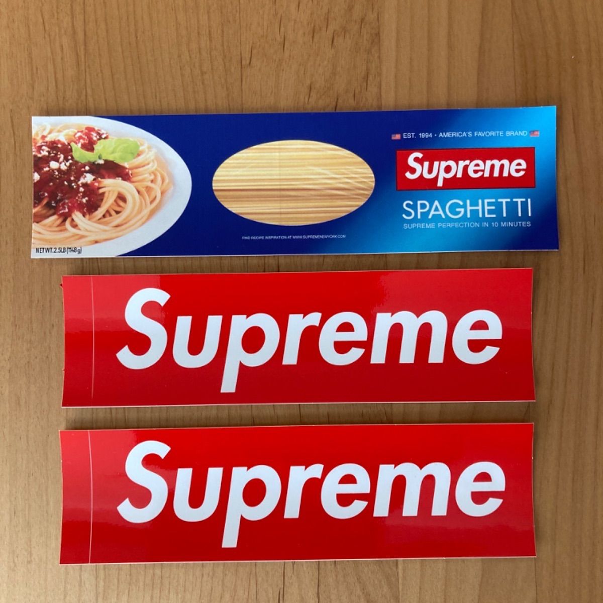 Supreme シュプリーム Spaghetti Sticker スパゲッティー ステッカー