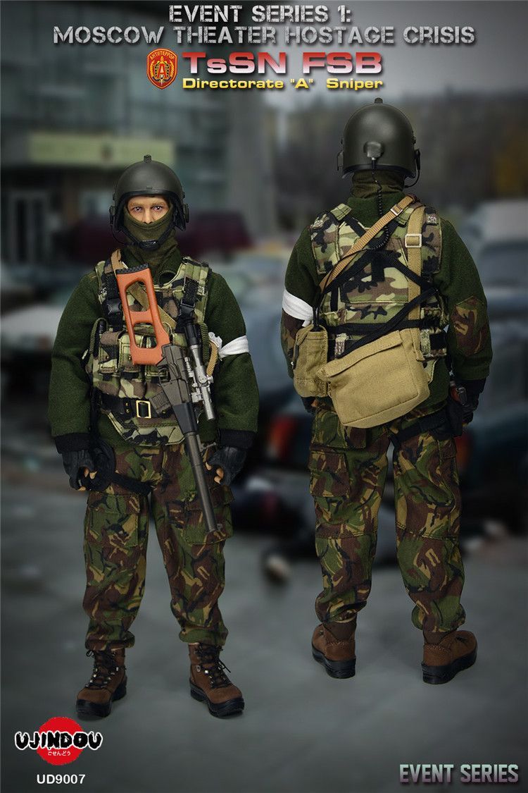 UJINDOU 1/6 ロシア連邦保安庁 FSB アルファ部隊 兵士 UJINDOU 1/6 ロシア連邦保安庁 FSB アルファ部隊 兵士 UD9007