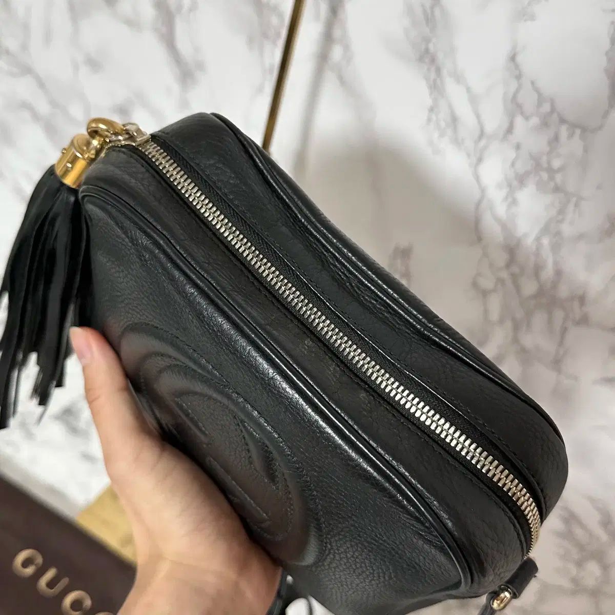 【美品】GUCCI ソーホー ショルダーバッグ エンボス タッセル ディスコ 楽天市場】GUCCI グッチ ソーホー ディスコバッグ スタッズ