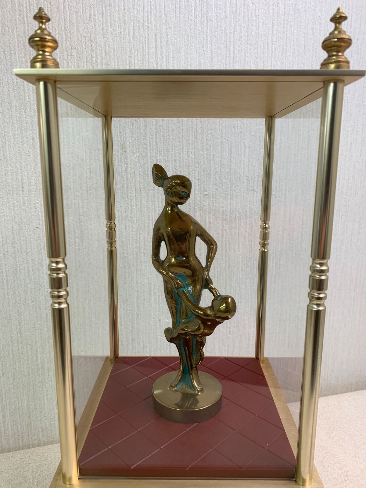 フォロー割対象商品】SEIKO セイコー ブロンズ置き時計 - メルカリ