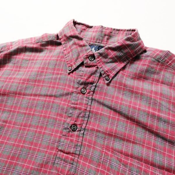 90's ラルフローレン 3点留め プルオーバー ボタンダウンシャツ
