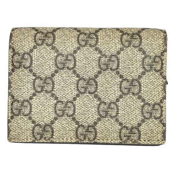 グッチ GUCCI GGスプリーム 476050 チェリー コンパクト財布 2つ折り財布 レディース