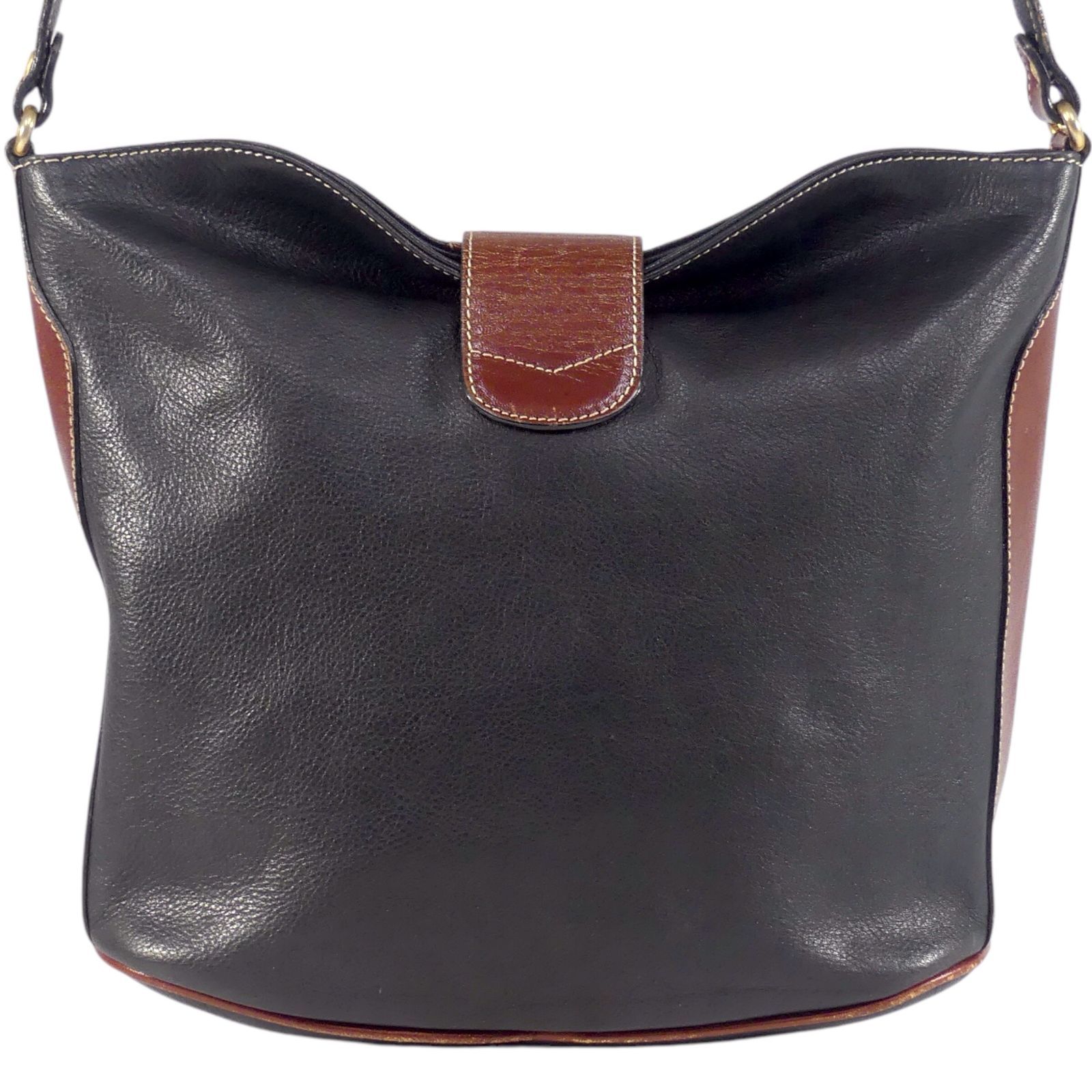 BALLY バリー レザー ショルダーバッグ ブラック 黒 ブラウン 茶 