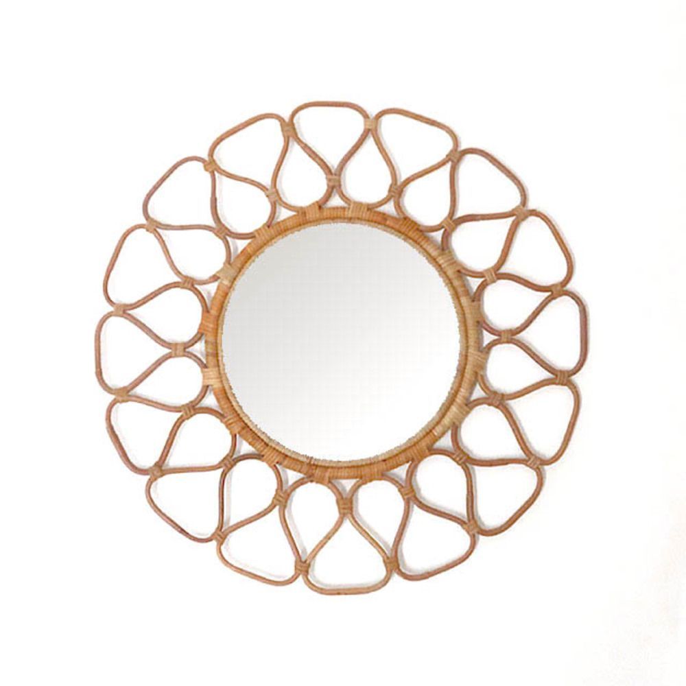 管250☆フランス製☆希少☆アンティーク☆ランプ付き☆ウォールミラー