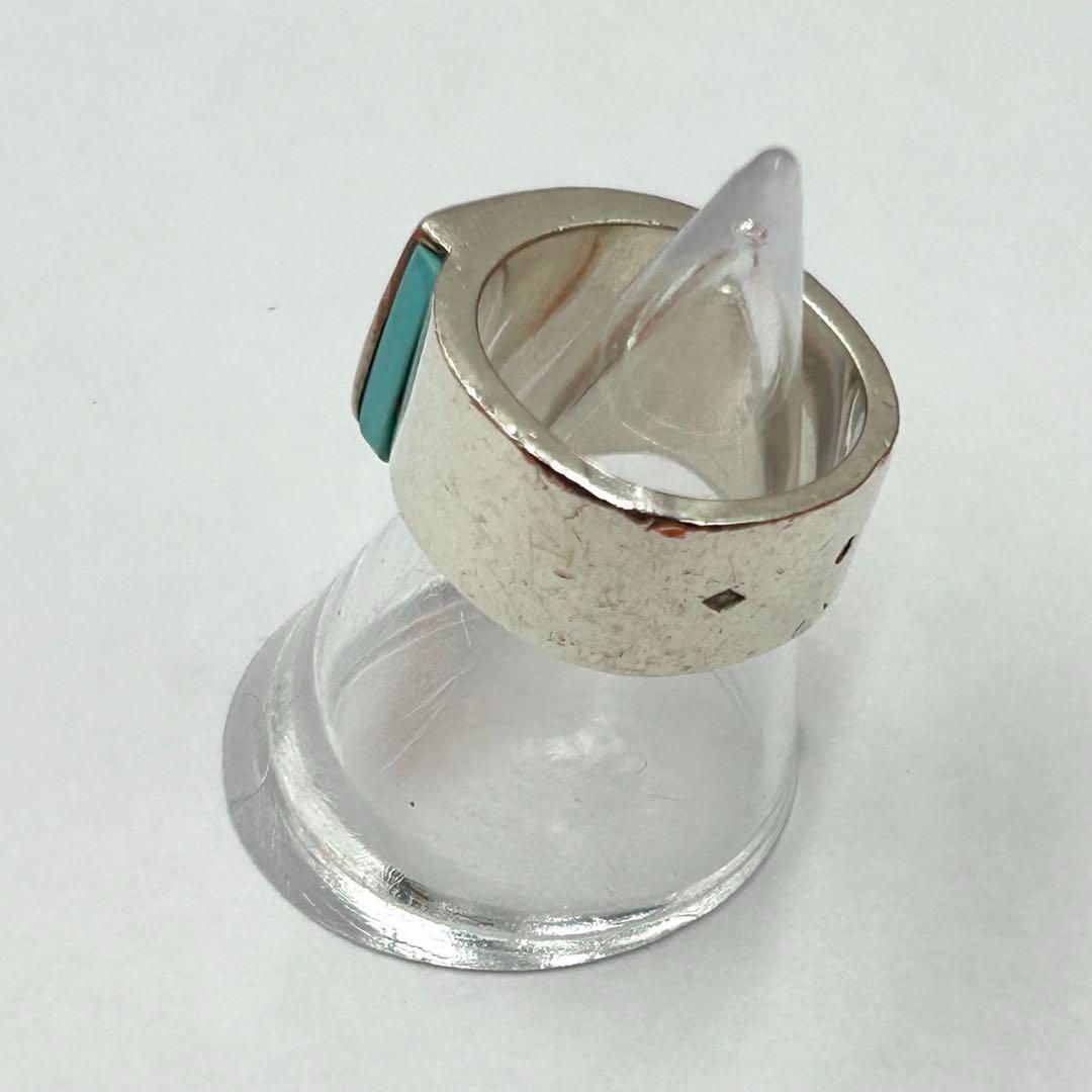 ❣️エルメス❣️HERMESキャンディリングSV925ライトブルー指輪【美品