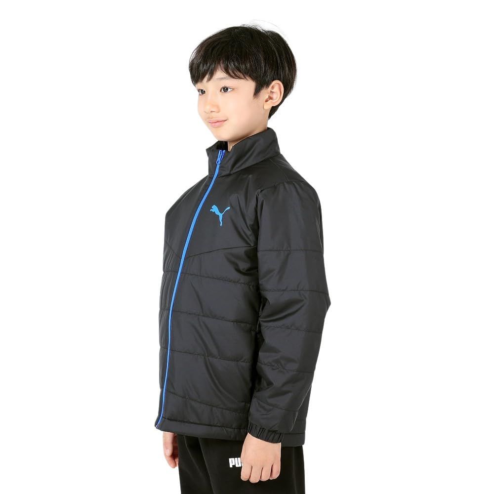 プーマ 中綿 ブルゾン アウター 撥水 透湿 防風 ACTIVE SPORTS パデッド ジャケット 677713 ボーイズ 24年秋冬 ブラック 01 160 24年秋冬 プーマ ブラック 01 160