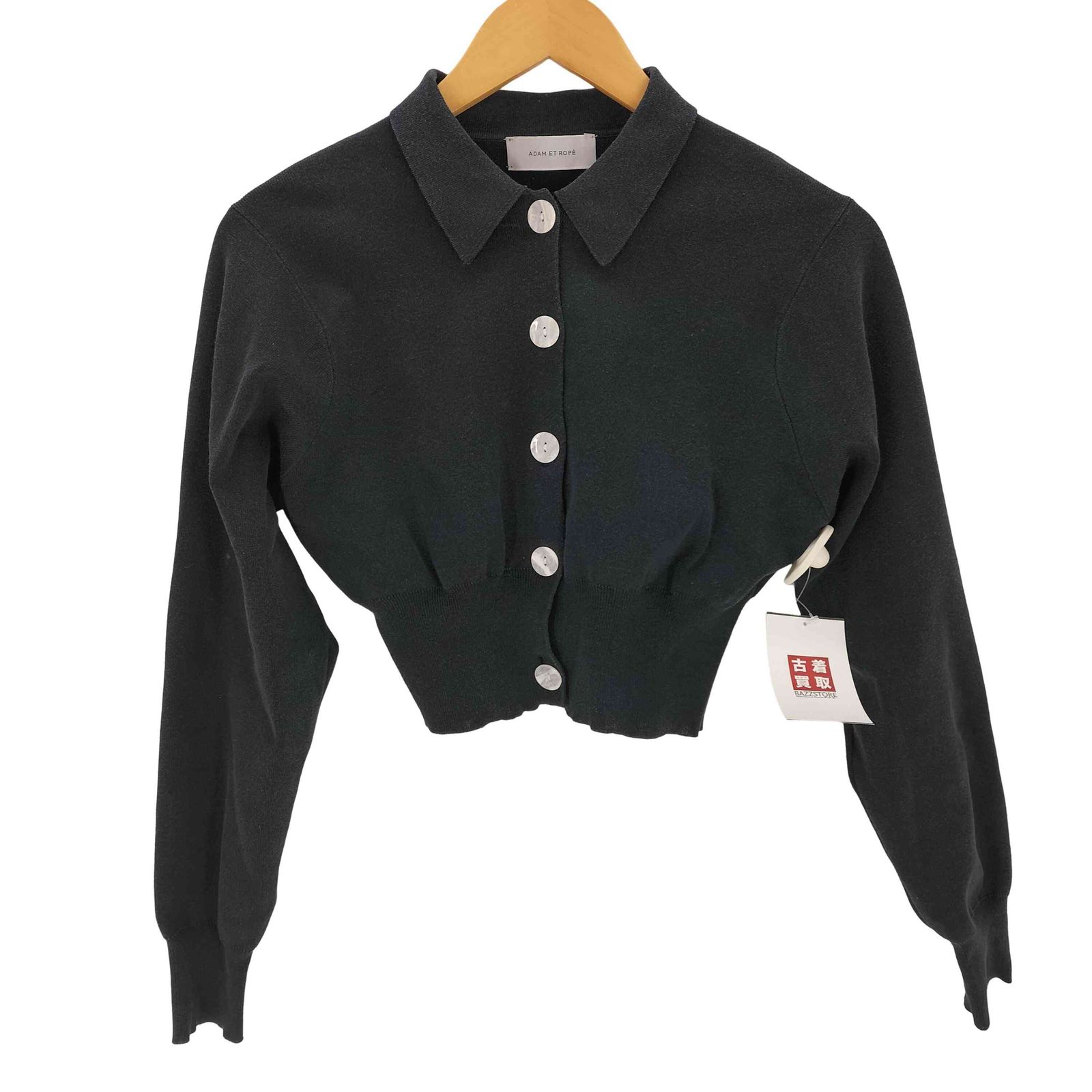 ADAM ET ROPE アダムエロペ クロップド カーディガン アダムエロペ  