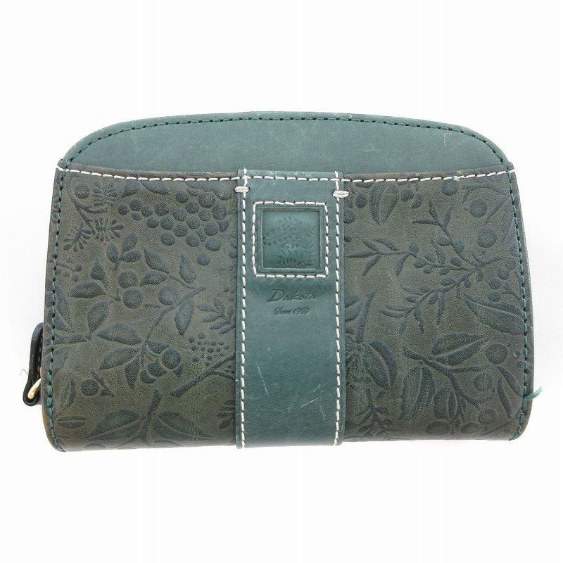 Dakota 二つ折り財布 グリーン Dakota 公式 ダコタ dakota ダコタ財布 2つ折り財布 財布