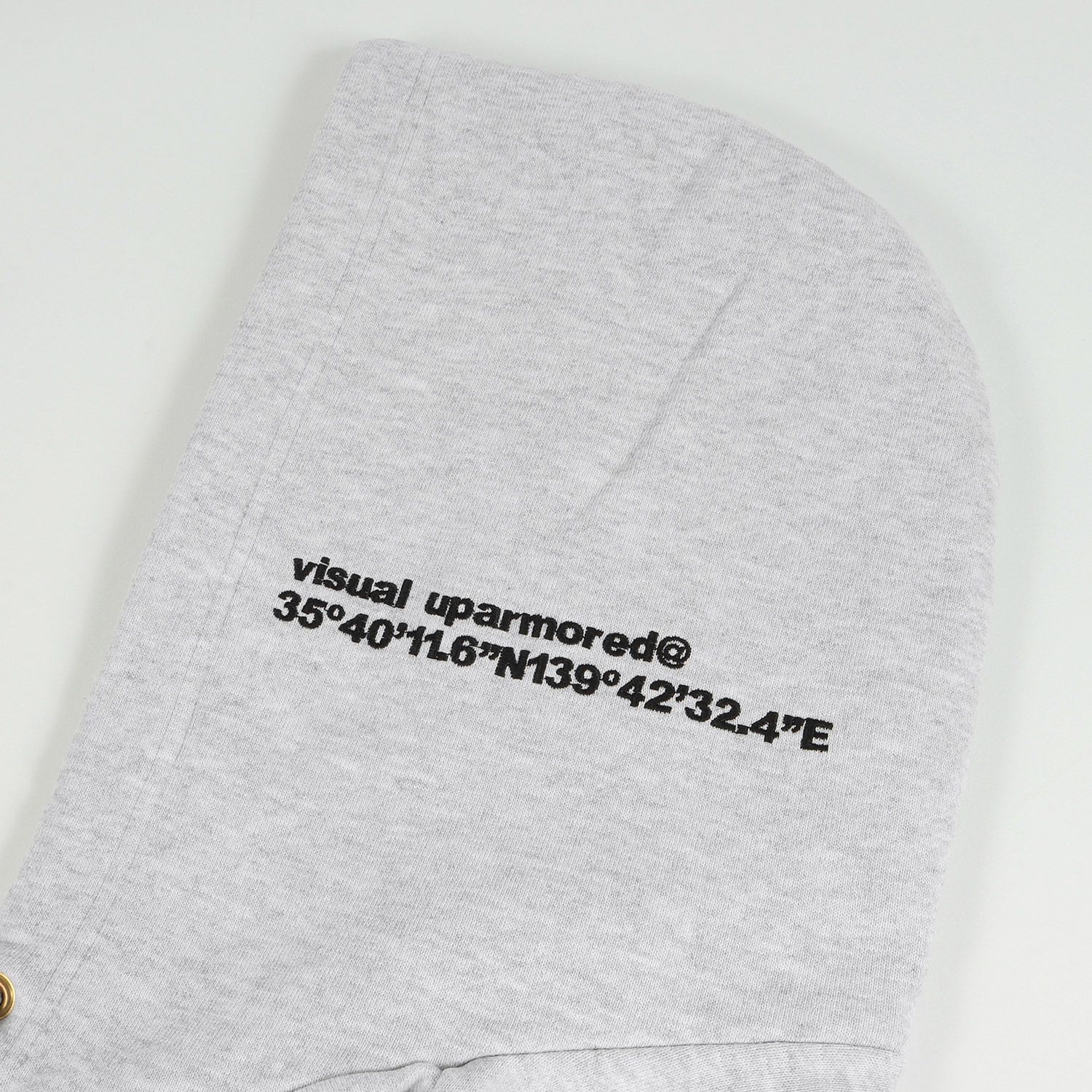 WTAPS ダブルタップス パーカー GPSロゴ 刺繍 ハーフジップ スウェット 