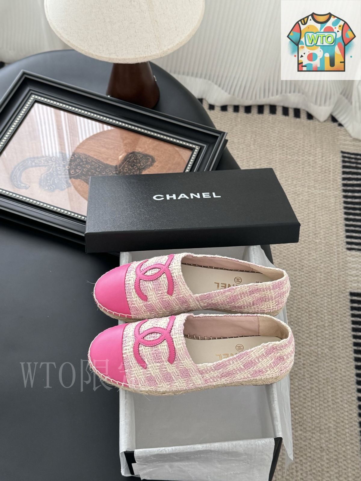 キルティングデザイン★可愛い♡【CHANEL】エスパドリーユ エスパドリーユ 25cm CHANEL(シャネル) スリッポン(レディース